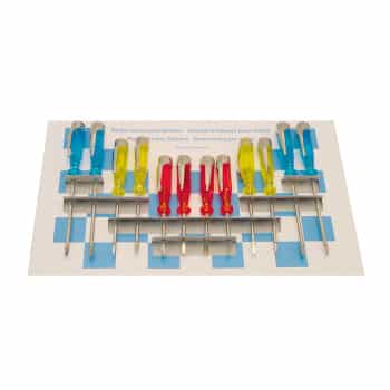 Fittings screwdriver set metal clip 12pcs