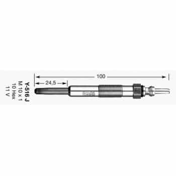 Glow Plug D-Power 12 6416 NGK