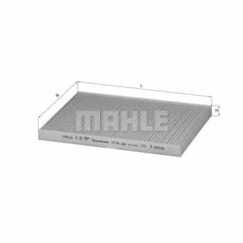 Filter, interior air LA 126 Mahle