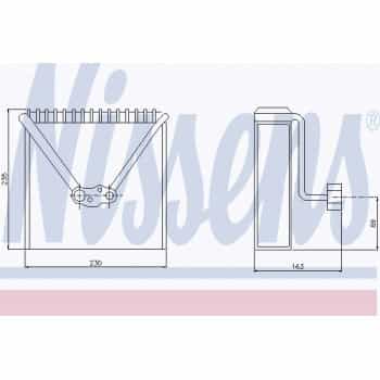 Evaporator, air conditioning