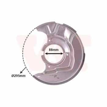 Splash Panel, brake disc