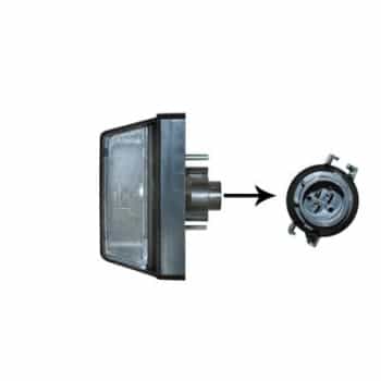 Number Plate Light 2813919 Van Wezel