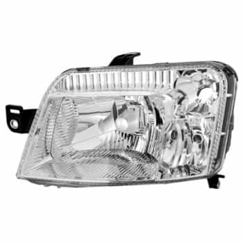 Headlight on the left including actuator 1709961 Van Wezel