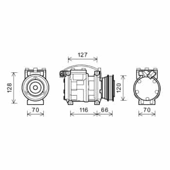 Compressor, air conditioning