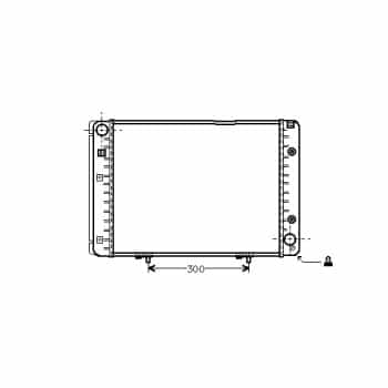 Radiator, engine cooling 30002100 International Radiators