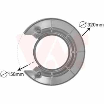 Splash Panel, brake disc