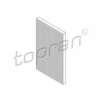 Filter, interior air 108 410 Topran