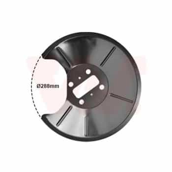 Splash Panel, brake disc