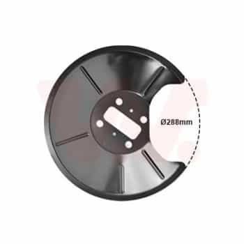Splash Panel, brake disc