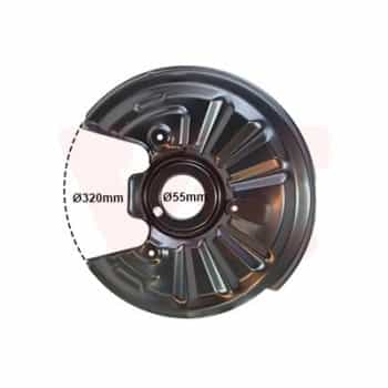 Splash Panel, brake disc