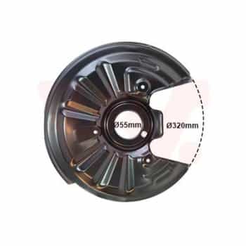 Splash Panel, brake disc