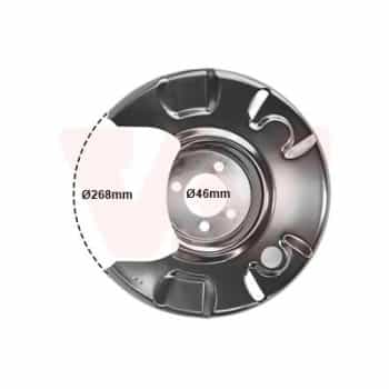 Splash Panel, brake disc