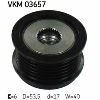 Alternator Freewheel Clutch VKM 03657 SKF