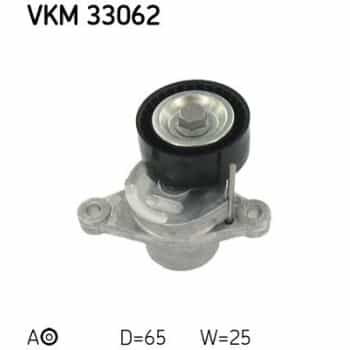 Tensioner Pulley, v-ribbed belt VKM 33062 SKF