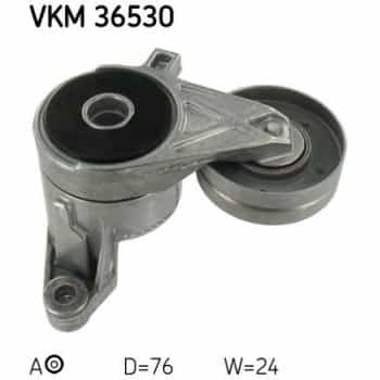 Tensioner Pulley, v-ribbed belt VKM 36530 SKF