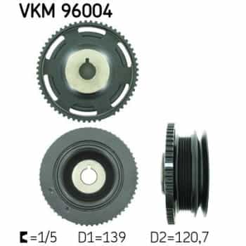 Belt Pulley, crankshaft