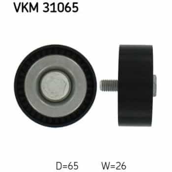 Deflection/Guide Pulley, v-ribbed belt VKM 31065 SKF