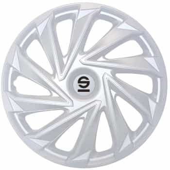 4-piece Sparco Hubcaps Varese 16-inch silver