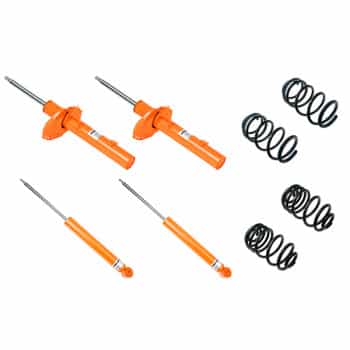 KONI Str.T kit suitable for Seat Leon 5F & Golf VII 50mm strut & torsion axle rear / front axle weight