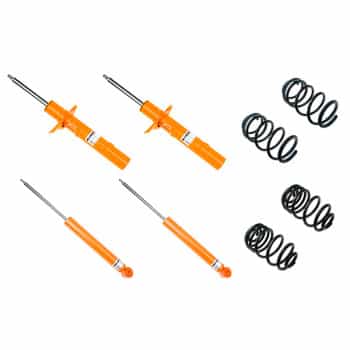 KONI Str.T kit suitable for Seat Leon 5F & Golf VII 55mm strut & torsion axle rear / front axle weight