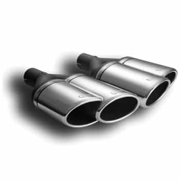 Ulter Sport Uitlaatsierstuk (right) - Dual Oval 160x65mm - Length 200mm - Mounting -> 50mm - Stainless steel