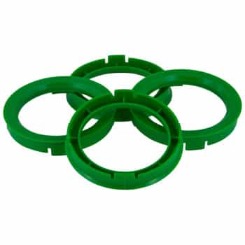 TPI Centering Rings 60.1->57.1mm Green 4 pieces