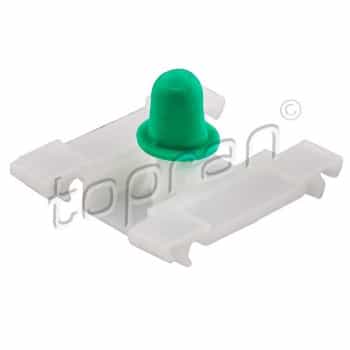 Clip, trim/protective strip