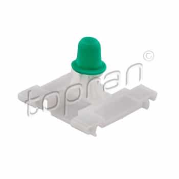 Clip, trim/protective strip