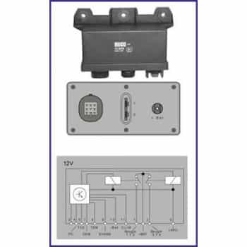 Relay, glow system