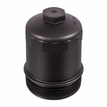 Cap, oil filter housing