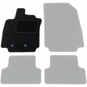 Car mat Front Left Renault Clio III 2005-2012 1-piece