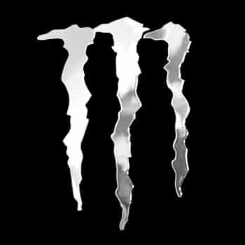 Nickel Sticker 'Monster' - 70x39mm