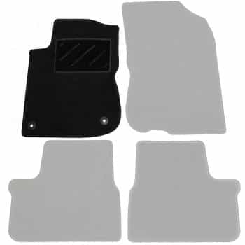 Car mat Front Left Peugeot 208 2012- 1-piece