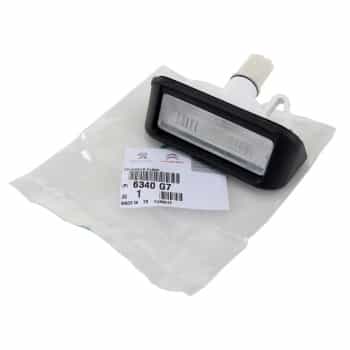 Number plate light 3122678001008 Origineel