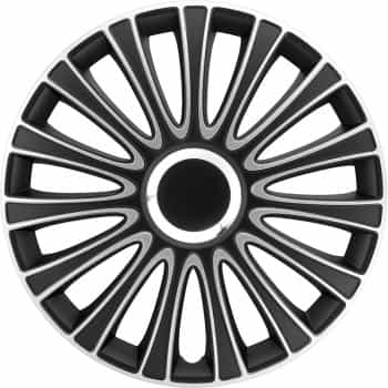 4-Piece Hubcaps LeMans 17-inch black / silver