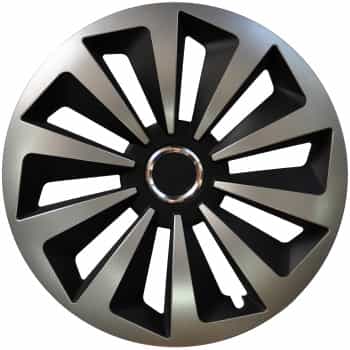 Wheel Cover Set Fox Ring Mix Silver / Black 16 Inch