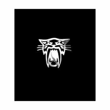 Nickel Sticker 'Tiger' - 60x55mm