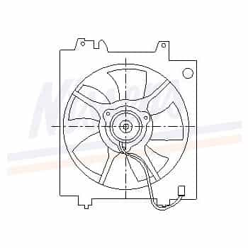 Fan, A/C condenser