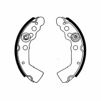 Brake Shoe Kit KBS-8922 Kavo parts