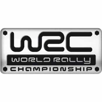 Aluminum Emblem/Logo - WRC - 5,5x2,5cm