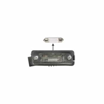 Number Plate Light 5839920 Van Wezel