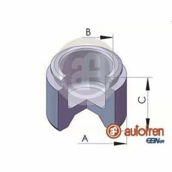 Piston, brake caliper