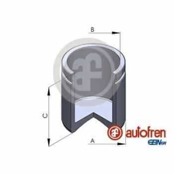 Piston, brake caliper