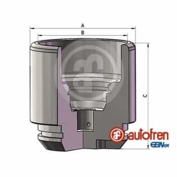 Piston, brake caliper