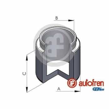 Piston, brake caliper