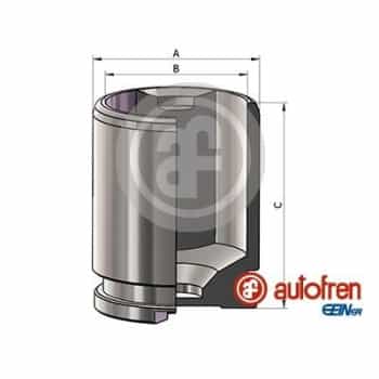 Piston, brake caliper