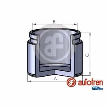 Piston, brake caliper