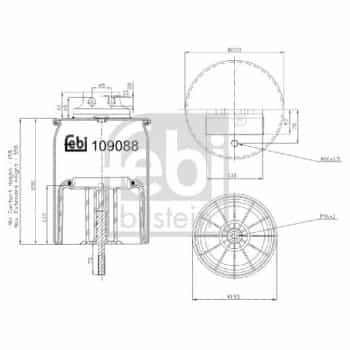 Bellow, air suspension