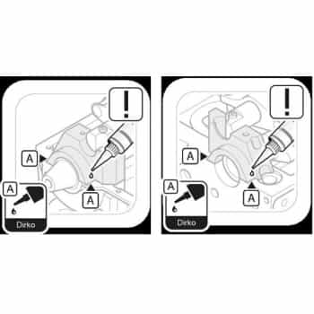 Gasket, cylinder head cover 542.000 Elring