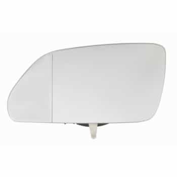 Mirror glass, exterior mirror